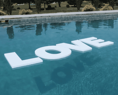 Floating Pool Letters