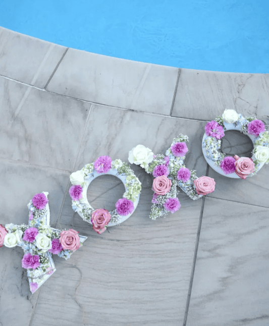 Floating Pool Letters