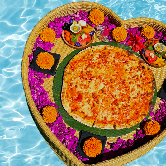 🍕Floating Breakfast Pizza